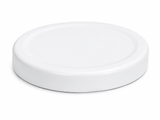 Caps en plastique blanc à vis de 48 mm