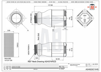 189ml Polyethylene Milk Containers