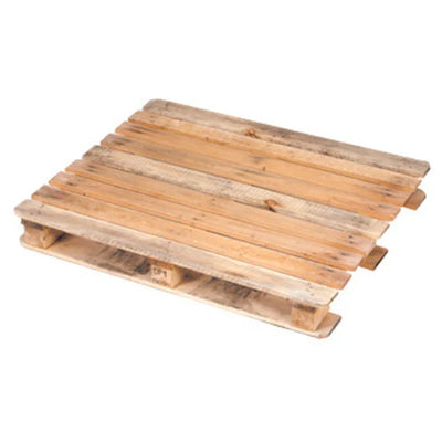 Palette chimique CP1 – 1200x1000x138mm – Utilisé – Palette en bois robuste pour le transport de produits chimiques