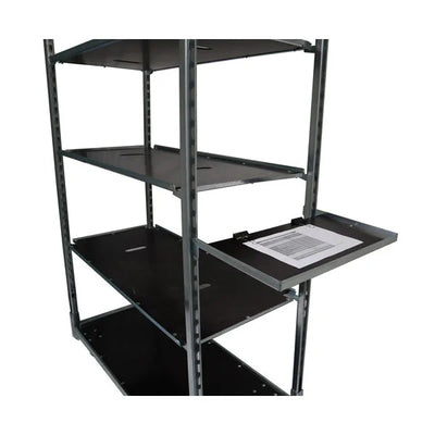 Tableau d'écriture pour chariot danois – 400x530x25mm, cadre galvanisé avec pinces