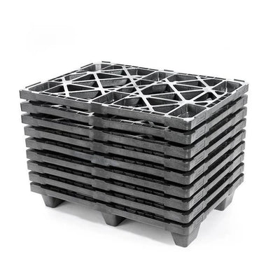 Palette d'affichage en plastique – 800x600x130mm – Empilable – Plastique PO résistant