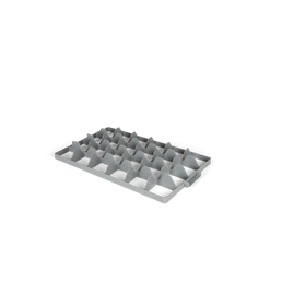 Diviseur de boîte standard Euro – 24 compartiments – Grade alimentaire