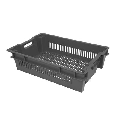 Plateau empilable et emboîtable – 600x400x150mm – 25 Litres – Perforé