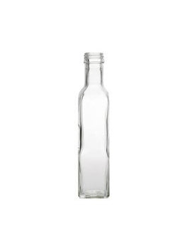 Bouteille d'huile d'olive Marasca en verre flint blanc de 250 ml (col à vis)