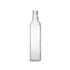 Bouteille d'huile d'olive Marasca en verre flint blanc de 500 ml (goulot à vis)