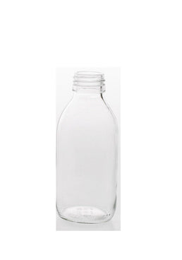 Bouteille en verre clair Alpha de 150 ml