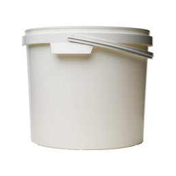10L Food Grade Plastic Pail with Lid – 10000ml Food Storage Container