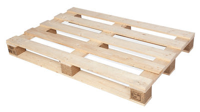 Heavy Wooden One-Way Pallet 1200 x 800 x 123mm | ISPM 15 Export Ready | 850kg Load Capacity