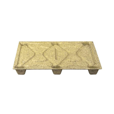 Extra Strong Wood Fiber Pallet F64 800 x 600 x 125mm | Heavy Duty Nestable Export Pallet | 1000kg Load Capacity