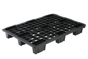 Nestable Plastic Euro Pallet 1200 x 800 x 153mm with Raised Edge – 1000kg Dynamic Load