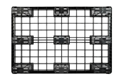 Nestable Plastic Euro Pallet 1200 x 800 x 153mm with Raised Edge – 1000kg Dynamic Load