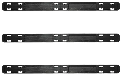 Heavy Duty Plastic ISO Pallet 1200 x 1000 x 175mm with 3 Runners – Closed Deck | 1200kg Dynamic Load
