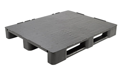 Heavy Duty Reinforced Plastic ISO Pallet 1200 x 1000 x 145mm – Closed Deck | 1600kg Dynamic Load | Rackable