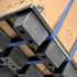 Nestable Plastic Pallet 800 x 600 x 120mm – Open Deck | 500kg Dynamic Load