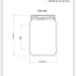 Bocal en verre flint de 370 ml pour aliments en conserve - Ardagh Glass