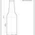 Bouteille de bière en verre ambré de 330 ml - Ardagh