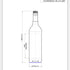Bouteille de vin Oneway en verre vert Bordeaux 750ml - Ardagh