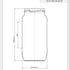 Pot alimentaire en verre flint de 539 ml - Ardagh