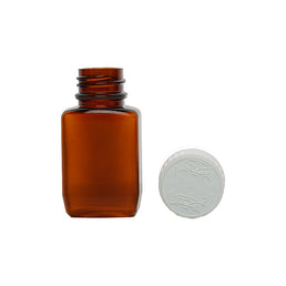 32ml Dalplas Tablet Bottle with Child-Resistant Cap – Amber Pharmaceutical Container