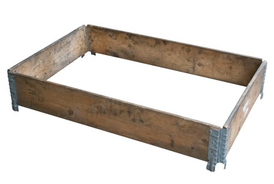Used Wooden Pallet Collar 1200 x 800 x 200mm | 4-Hinge Foldable Euro Pallet Collar