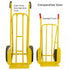 500kg High Back Steel Rough Terrain Sack Truck – Pneumatic Wheels