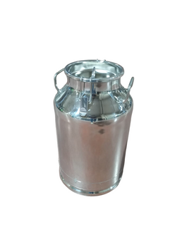 Churn à lait en acier inoxydable de 50 litres – Transport laitier fiable et durable