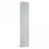 6 Door Contract Steel Locker with Cam - Key Lock, 300 x 300mm