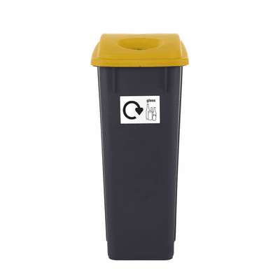65 Litre Recycling Bin Set of 3 - Waste Sorting Station
