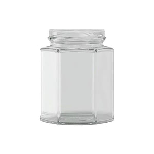 8oz Hexagonal Jam Jar (190ml) – Pallet of 3,330