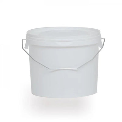 11 Litre White Airtight Food Approved Bin with Lid & Handle