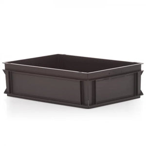 30 Litre Electro Conductive ESD Stackable Storage Box in conductive polypropylene