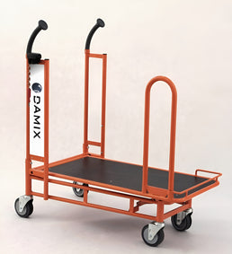 Chariot de transport Carry 90 – Plateforme en contreplaqué avec roues compatibles avec le tapis roulant