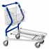 Vario 90 Chariot de transport – Chariot à panier fixe avec plateforme en fil métallique