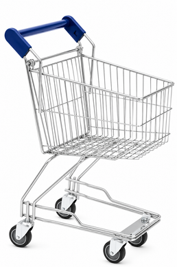 Mini chariot de courses 22L