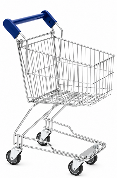 Mini chariot de courses 22L