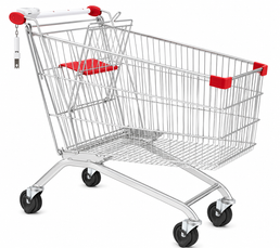 Chariot de courses 212W avec siège pour enfant