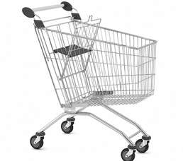 Avant 100 Chariot de Courses – Capacité de 100 Litres avec Siège pour Enfant