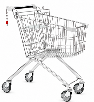 Avant 90W Chariot de Courses – Capacité de 90 Litres avec Siège pour Enfant
