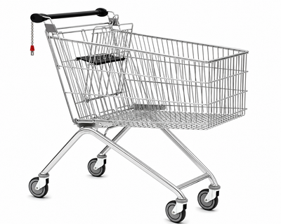 Chariot de courses extra profond de 185 L – Série Avant