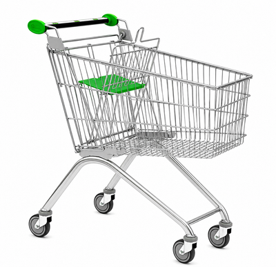 Chariot de courses compact 75L – Série Avant