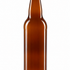 Bouteille en verre de bière ambrée JAC 500ml