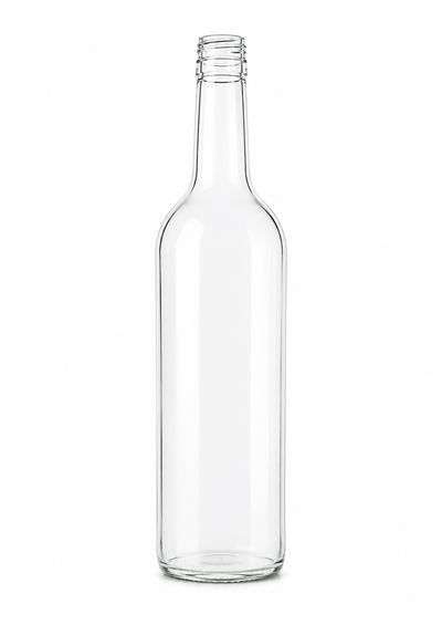 Bouteille d'eau en verre de montagne 500 ml