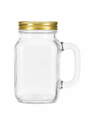 Bocal en verre Mason de 630 ml avec poignée