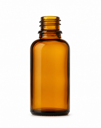 Bouteille en verre ambré Kingston de 30 ml