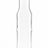 Bouteille de sauce en verre ronde de 250 ml