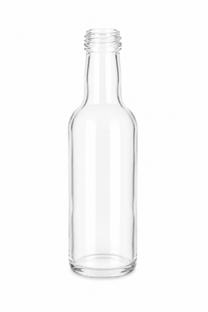 Bouteille en verre ronde miniature de 50 ml pour spiritueux/essences