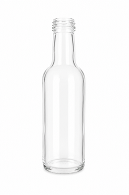 Bouteille en verre ronde miniature de 50 ml pour spiritueux/essences