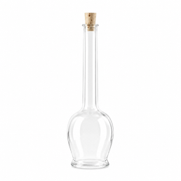 Bouteille en verre d'huile Ravello 100ml (ouverture en liège)