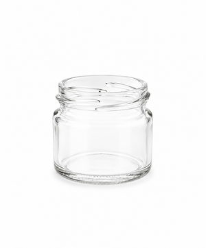 Pot en verre blanc flint de 15 ml