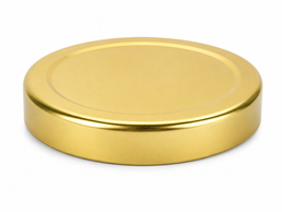 48mm Gold Twist-Off Metal Caps for Glass Jars & Bottles